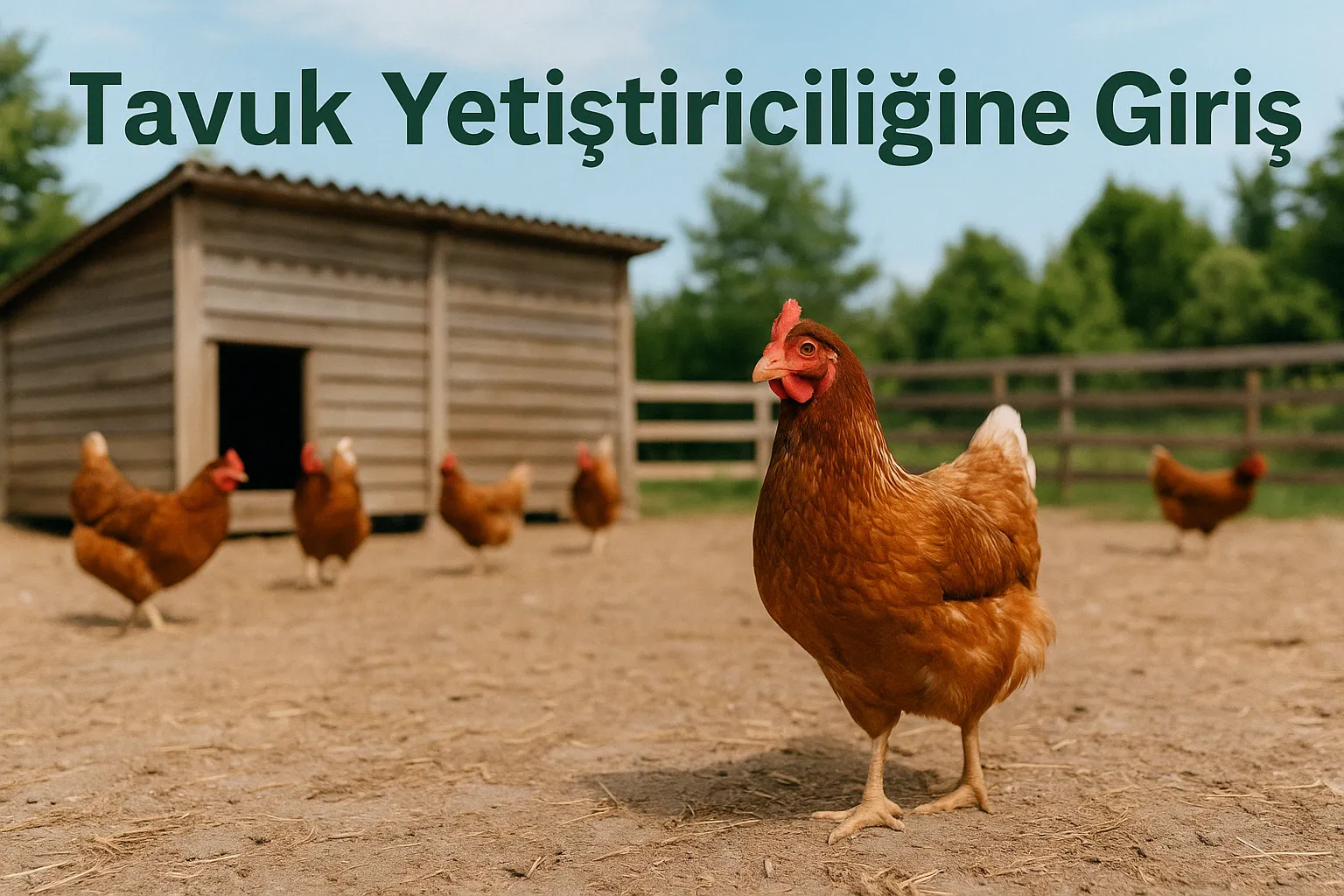 Tavuk Yetiştiriciliğine Giriş